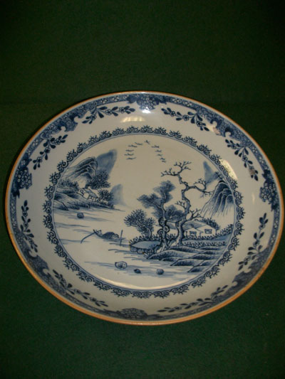 Assiette Compagnie des Indes