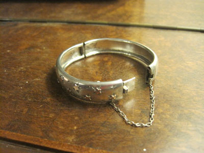 Bracelet toiles en argent