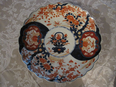 Plat en porcelaine Imari