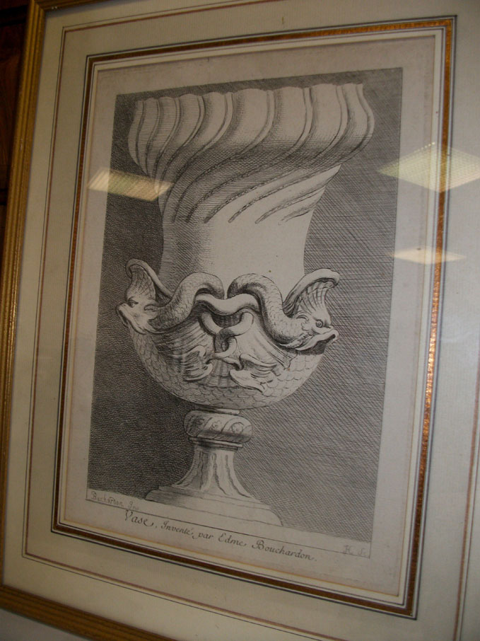 Gravure vase Mdicis